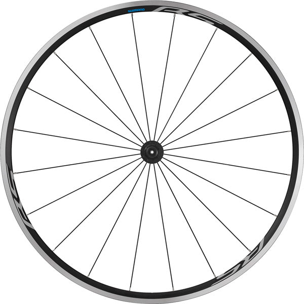 Shimano WH-RS100 clincher wheel, 100 mm Q/R axle, front, black