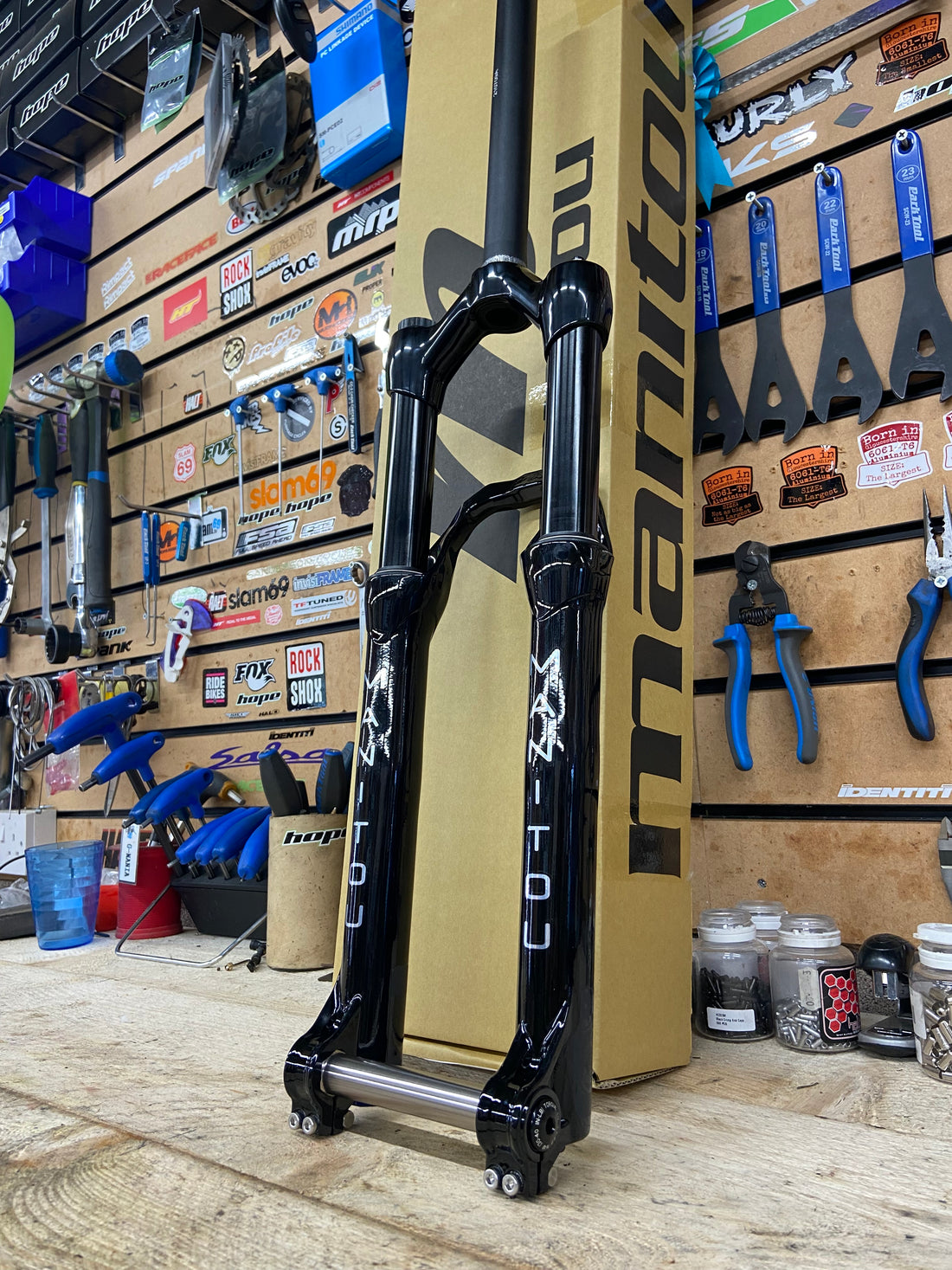 Calling all Dirt Jumpers! Manitou Circus Forks are back in stock!