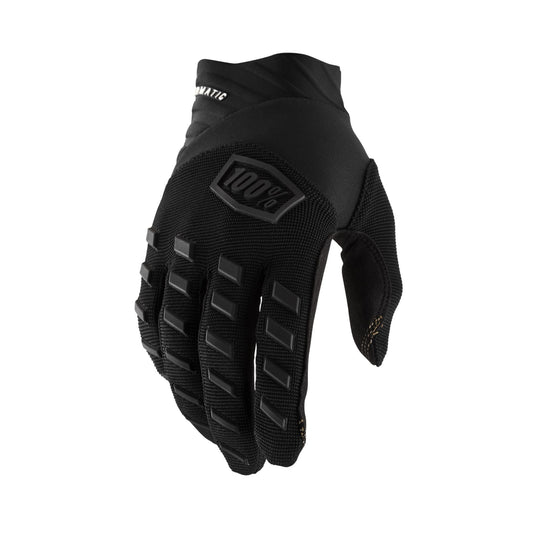 100% Airmatic Glove - Black / Charcoal