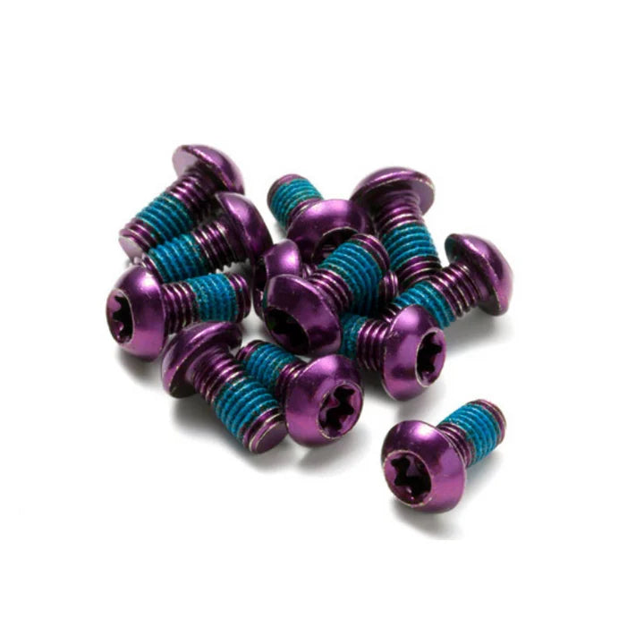 REVERSE Disc Rotor Bolt Set - 12 pcs - PURPLE