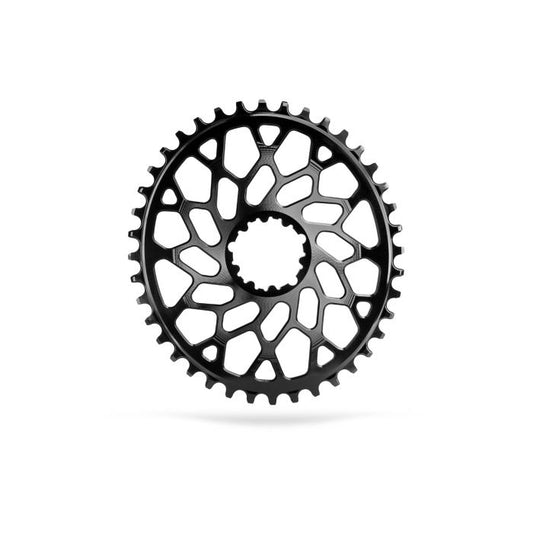 ABSOLUTE BLACK OVAL Sram CX / GRAVEL Direct Mount N/W Chain Ring - Black