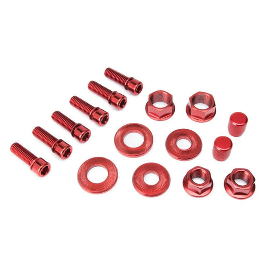 Salt Nut & Bolt Hardware Pack - Red