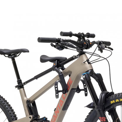 Kids Ride Shotgun Pro Evo Child Bike Seat + Handlebars Combo (2-in-1)