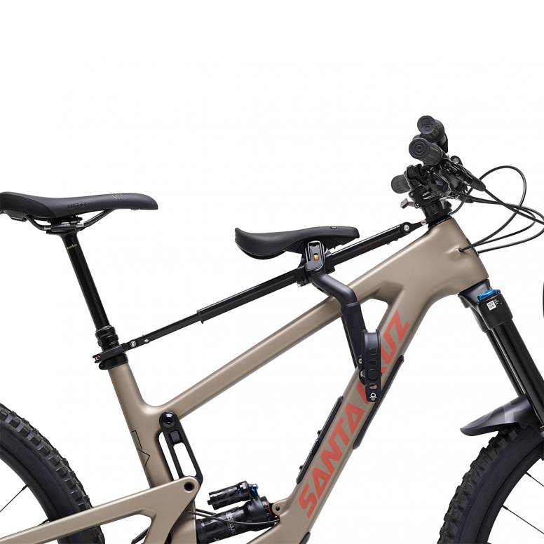 Kids Ride Shotgun Pro Evo Child Bike Seat + Handlebars Combo (2-in-1)