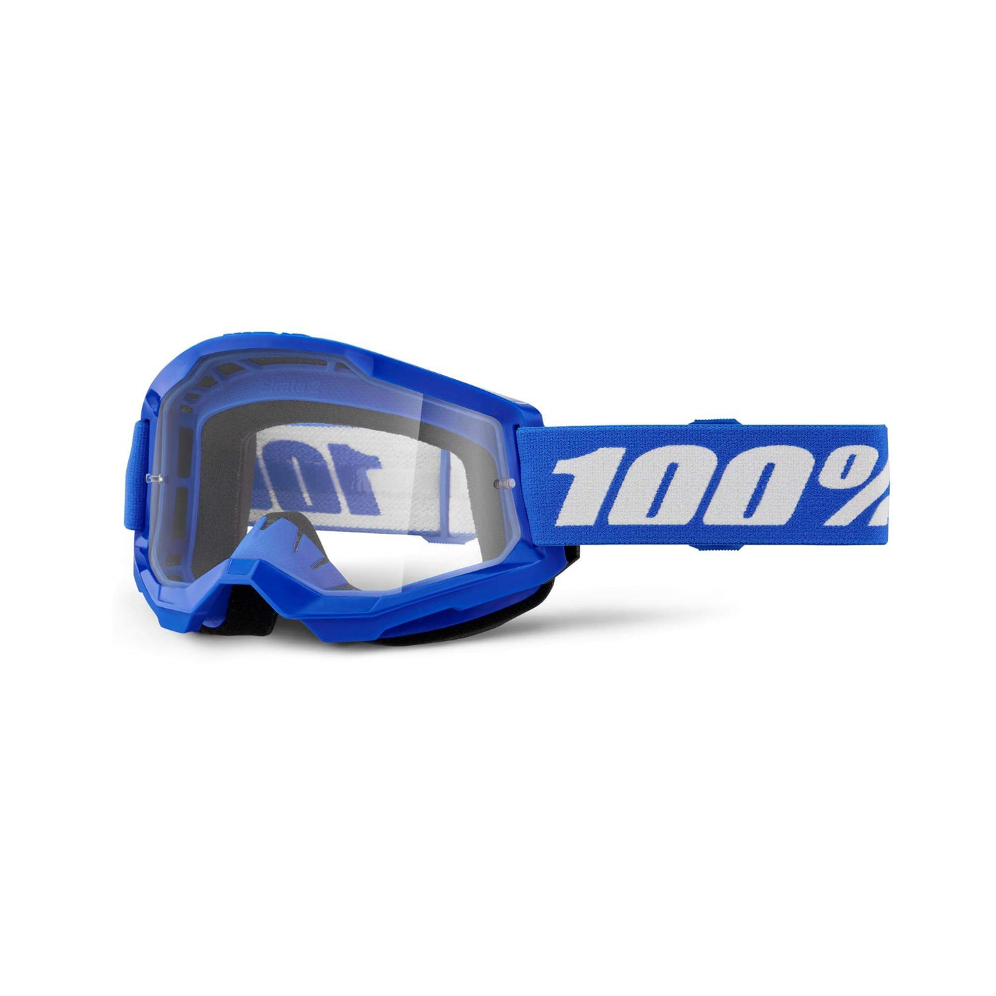 100% Strata 2 Goggle - Blue / Clear Lens