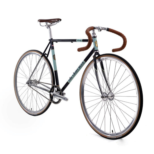 The Light Blue Trinity Pista Track/Fixie Complete Bike - Blue/Chrome