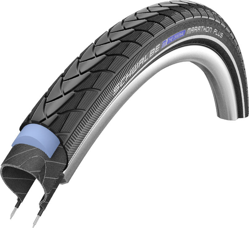 Schwalbe Marathon Plus Performance SmartGuard Rigid Endurance Compound Tyre - 20 x 1.75"