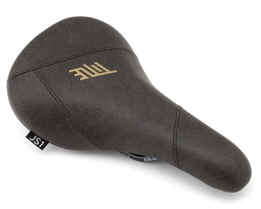 Title JS1 Saddle - Black/Gold Crackle