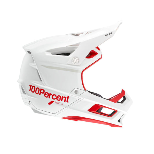 100% Aircraft 2 Helmet - Red / White