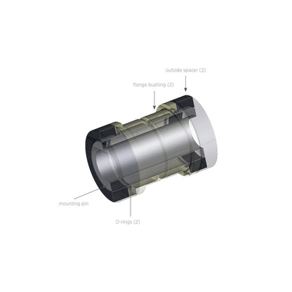 Fox Rear Shock Mount Hardware M8 x 38.61mm