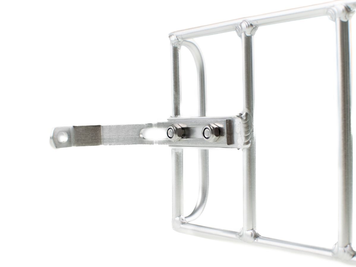 BLB LITE FRONT RACK - SILVER