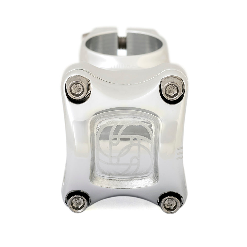 Gusset Staff Stem - 31.8mm - Silver