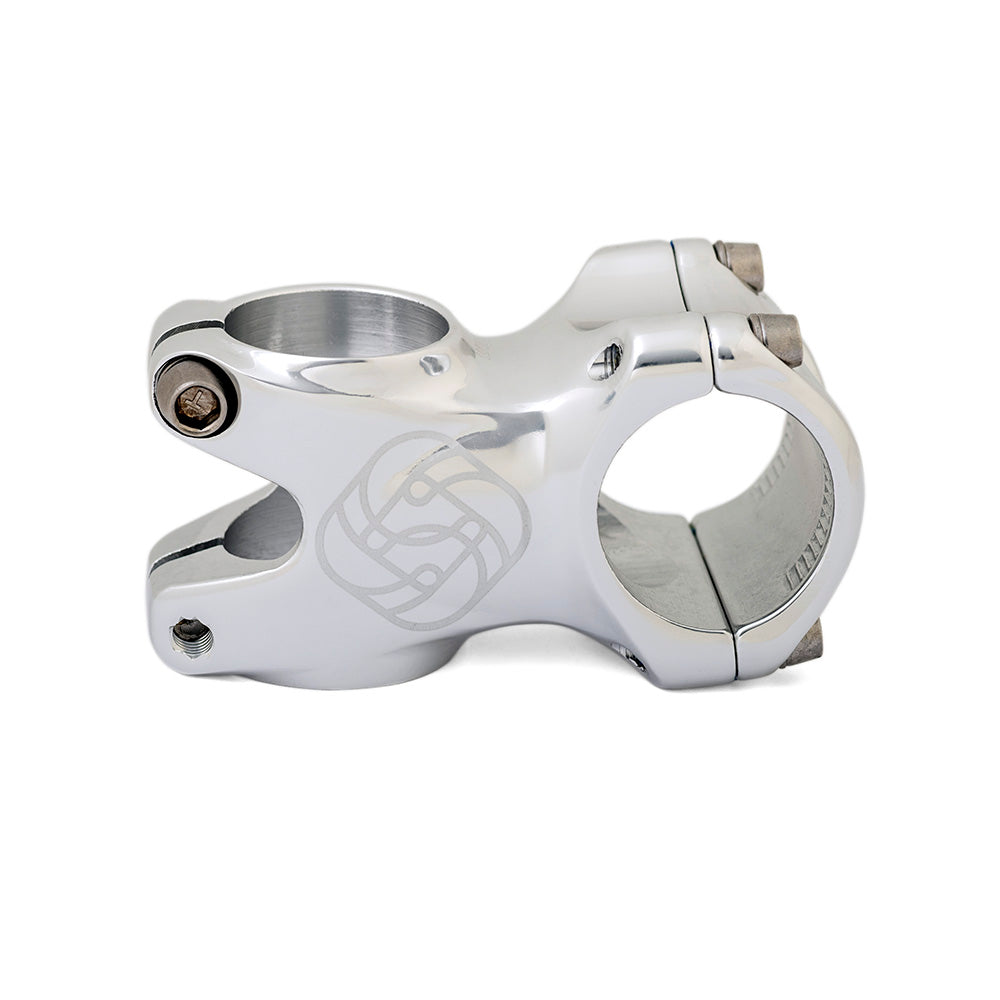 Gusset Staff Stem - 31.8mm - Silver