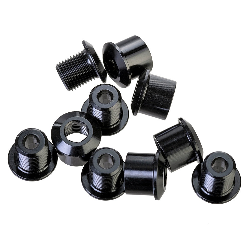 ID Alloy Chainring Bolts - Double - 8.5mm with 7mm backnut (pack of 5)