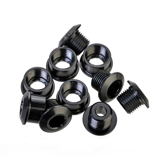 ID Alloy Chainring Bolts - XL Single - 6.5mm bolt with 5.5mm backnut (pack of 5)