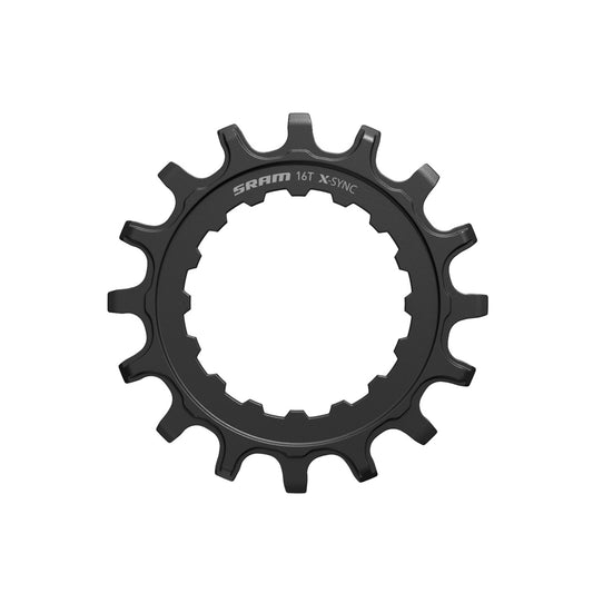 SRAM Chain Ring X-SYNC Sprocket for Bosch motors 16T Straight Steel Black