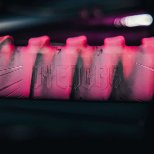 DYEDBRO SHUSH Chainstay Protector - Pink