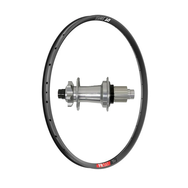 (Slam69built) DT Swiss FR 541 27.5" / Hope Pro 5 Boost / Rear Wheel (Black/Silver)