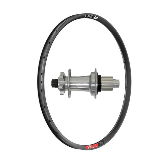 (Slam69built) DT Swiss FR 541 27.5" / Hope Pro 5 Boost / Rear Wheel (Black/Silver)
