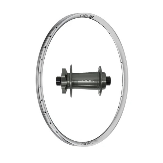 (Slam69built) DT Swiss FR 541 29" / Hope Pro 5 Boost / Front Wheel (Silver/Smoke)