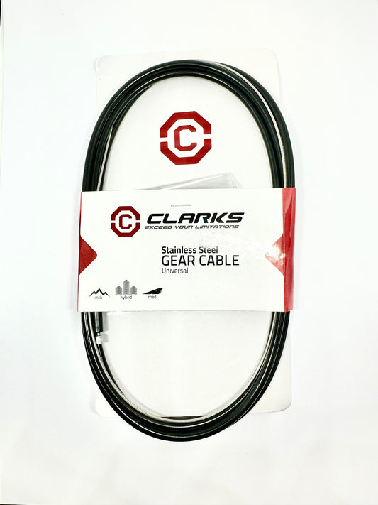 Clarks Stainless Steel MTB / Hybrid / Road Gear Cable Kit
