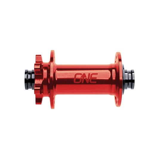 OneUp Front Hub Boost (15x110) - 32H / Red
