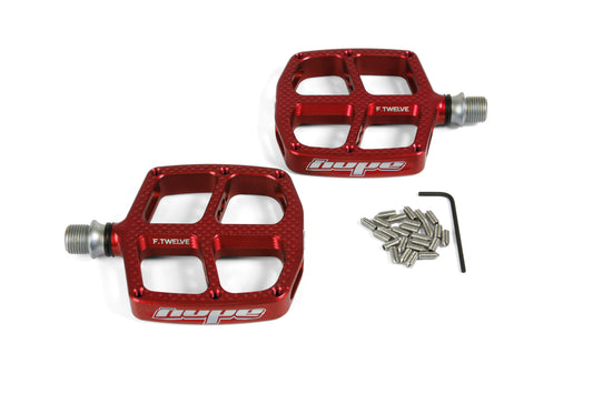 Hope Kids F12 Pedals - Pair - Red