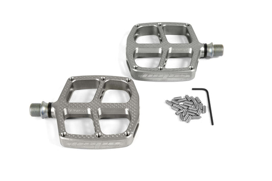 Hope Kids F12 Pedals - Pair - Silver