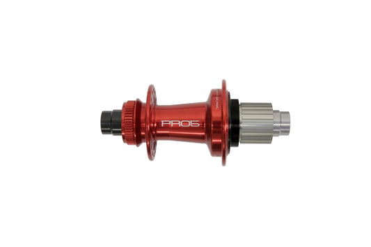 Hope Pro 5 Rear Centre Lock 24H - 148 x 12mm - Red