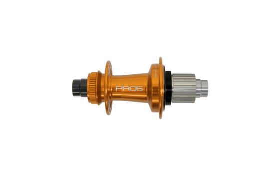 Hope Pro 5 Rear Centre Lock 28H - 148 x 12mm - Orange
