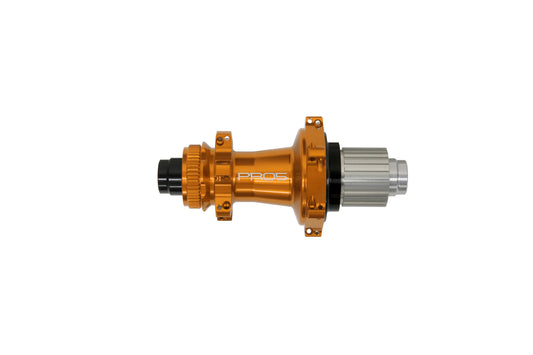 Hope Pro 5 Rear Centre Lock S/Pull 24H - 135 x 12mm - Orange