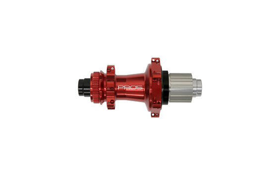 Hope Pro 5 Rear Centre Lock S/Pull 24H - 135 x 12mm - Red