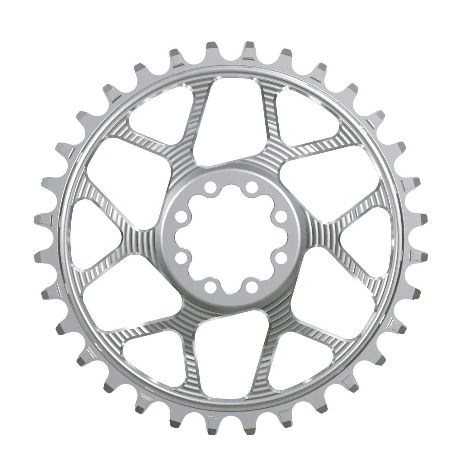 Works Components SRAM 8-Bolt Narrow Wide Chainring - Direct Mount - Si ...