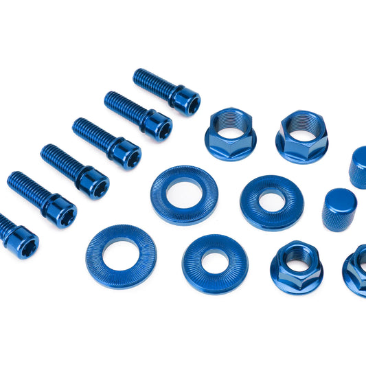 Salt Nut & Bolt Hardware Pack - Blue
