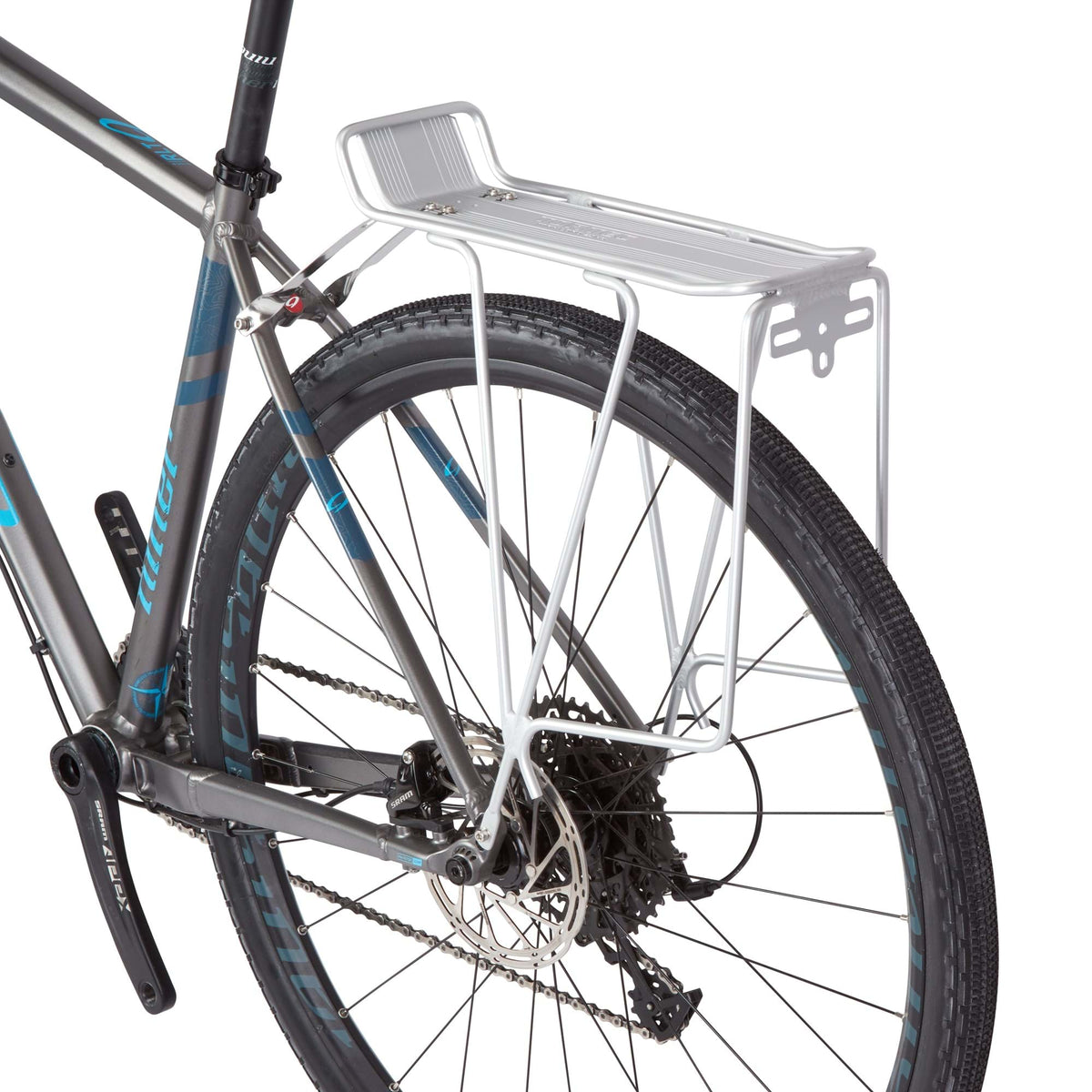 Tortec Front Rack TORTEC TOUR REAR RACK: SILVER 26-700C – Slam69