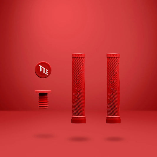 Title FORM Grips - Red