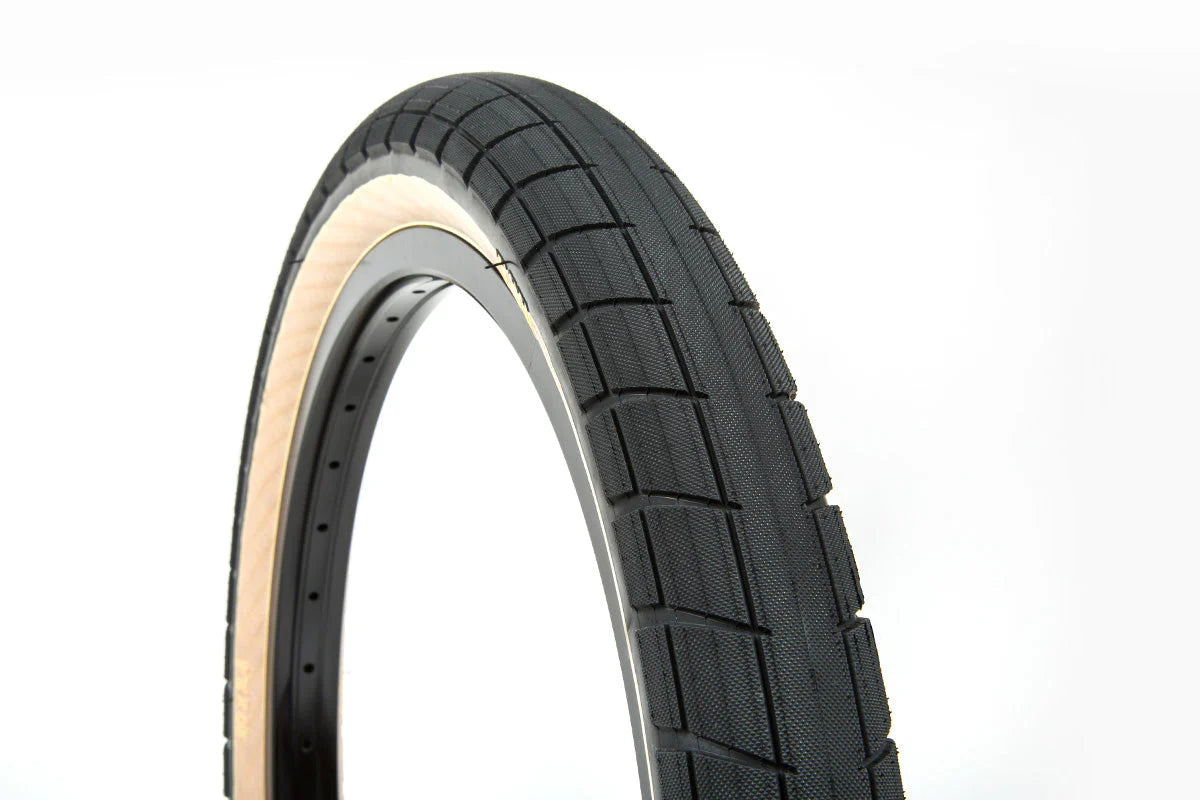 BSD Donnasqueak BMX Tyre - 20x2.25" - Black / Tanwall