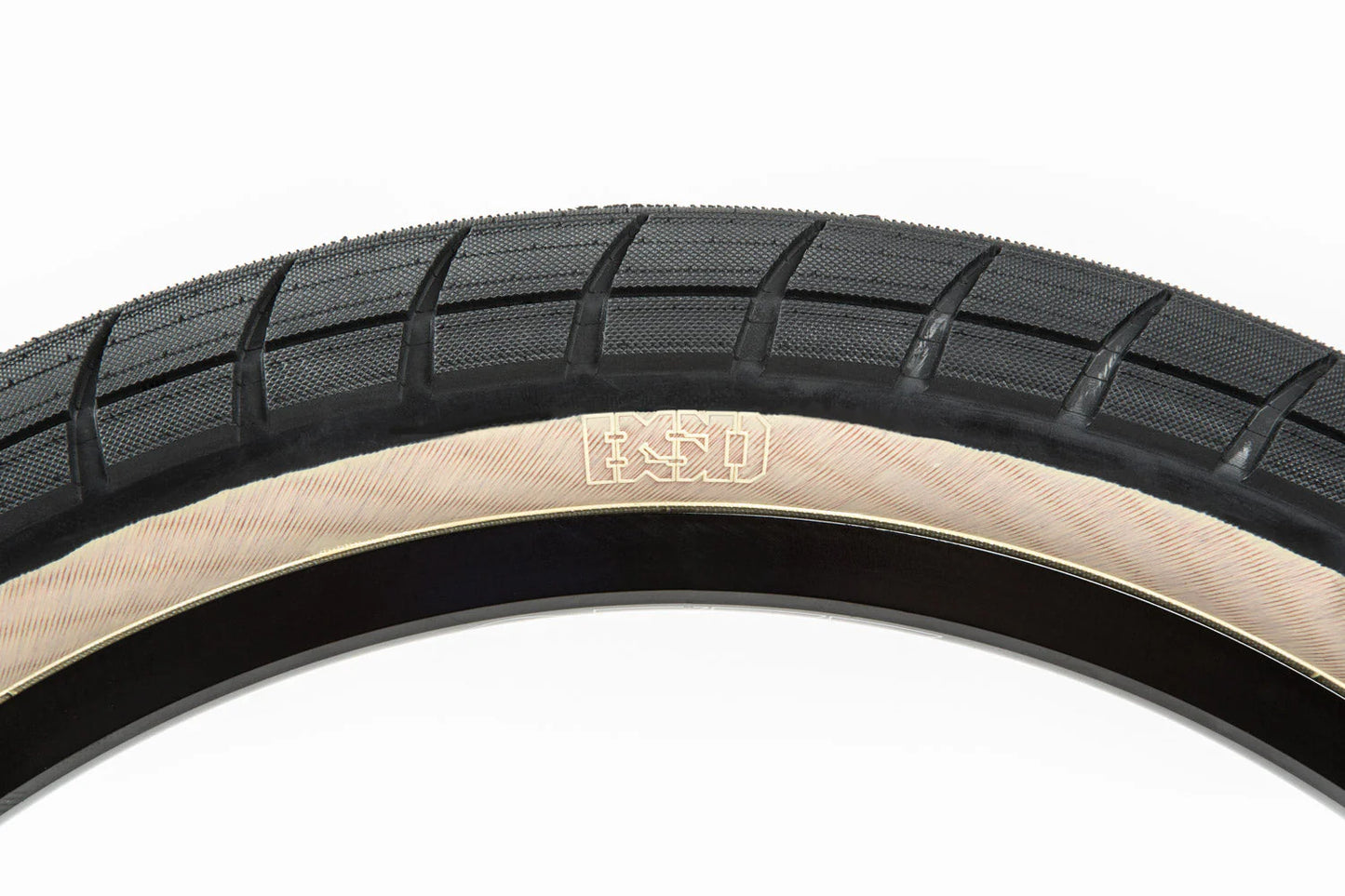 BSD Donnasqueak BMX Tyre - 20x2.25" - Black / Tanwall