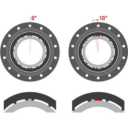DT Swiss Hybrid 350 Classic DEG DF rear disc 6 bolt 148 x 12 mm Boost, Shimano HG, 32 hole