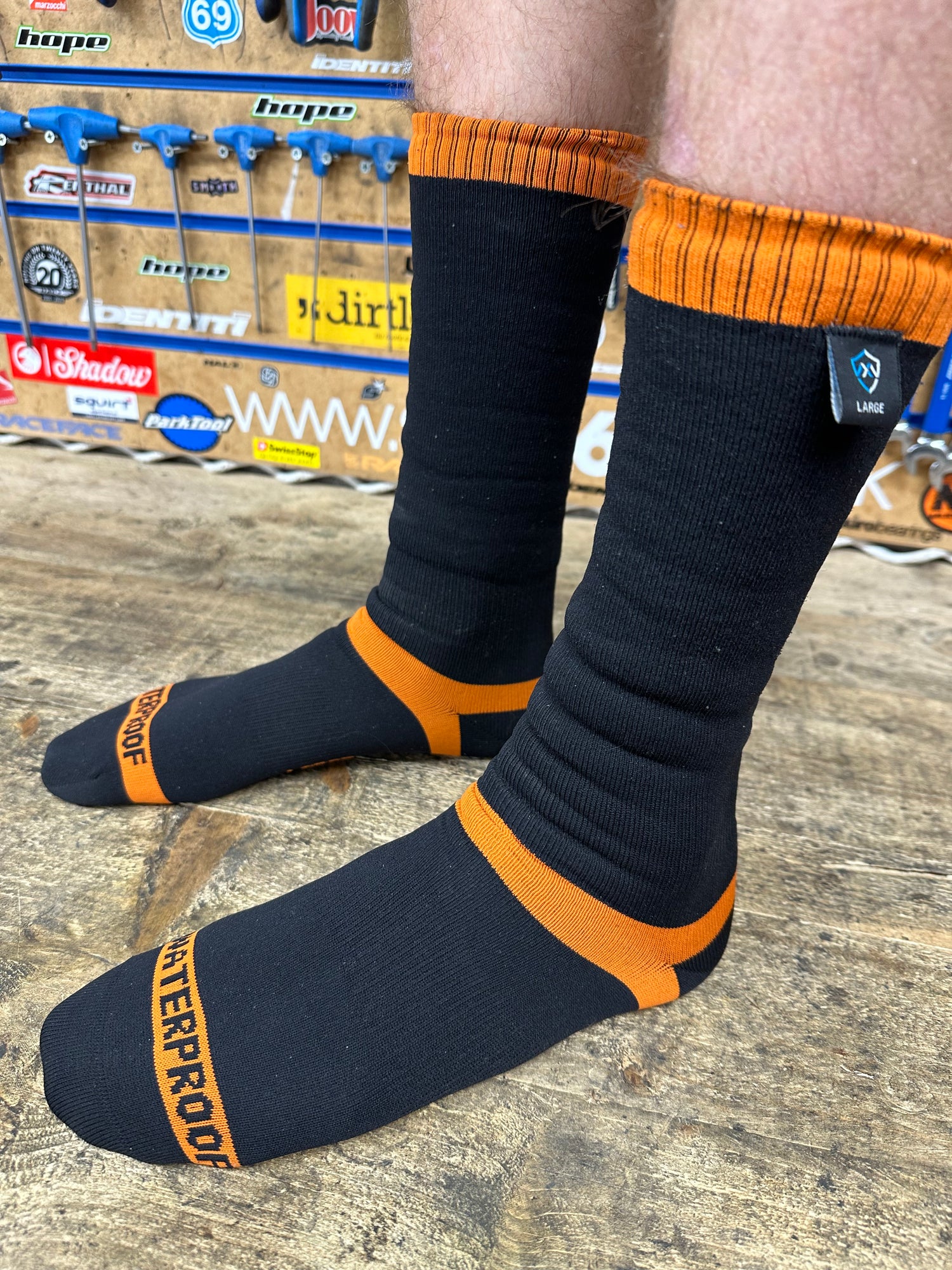 Dexshelll Thermal and Waterproof socks - Perfect for riding through winter