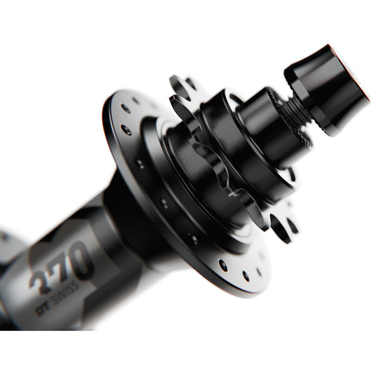 DT Swiss 370 Classic Rear Disc 6 bolt, 135 x 10 mm, Singlespeed, 32 hole, black