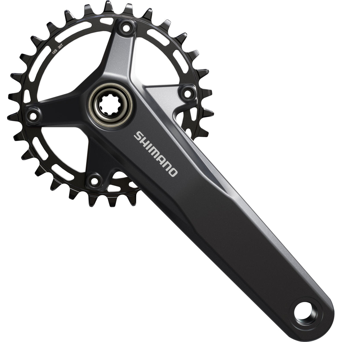 Shimano FC-MT520 Deore chainset, 12-speed, 165 mm, 55 mm chainline, 30T