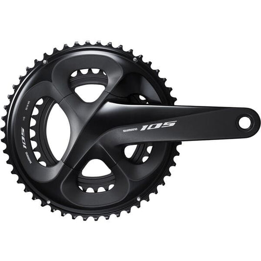 Shimano FC-R7000 105 double chainset, HollowTech II 170 mm 50 / 34T, black