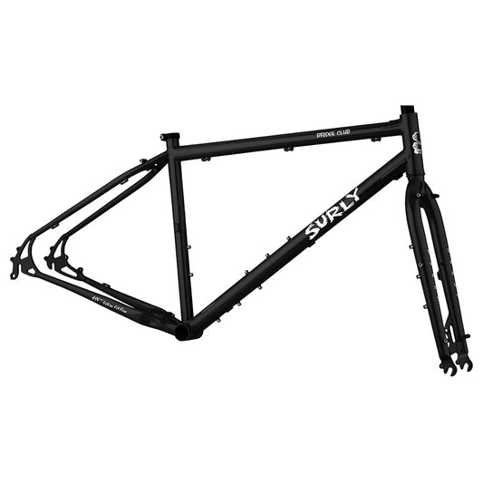 Surly Bridge Club Frameset - Black (Trevor's Closet Black)