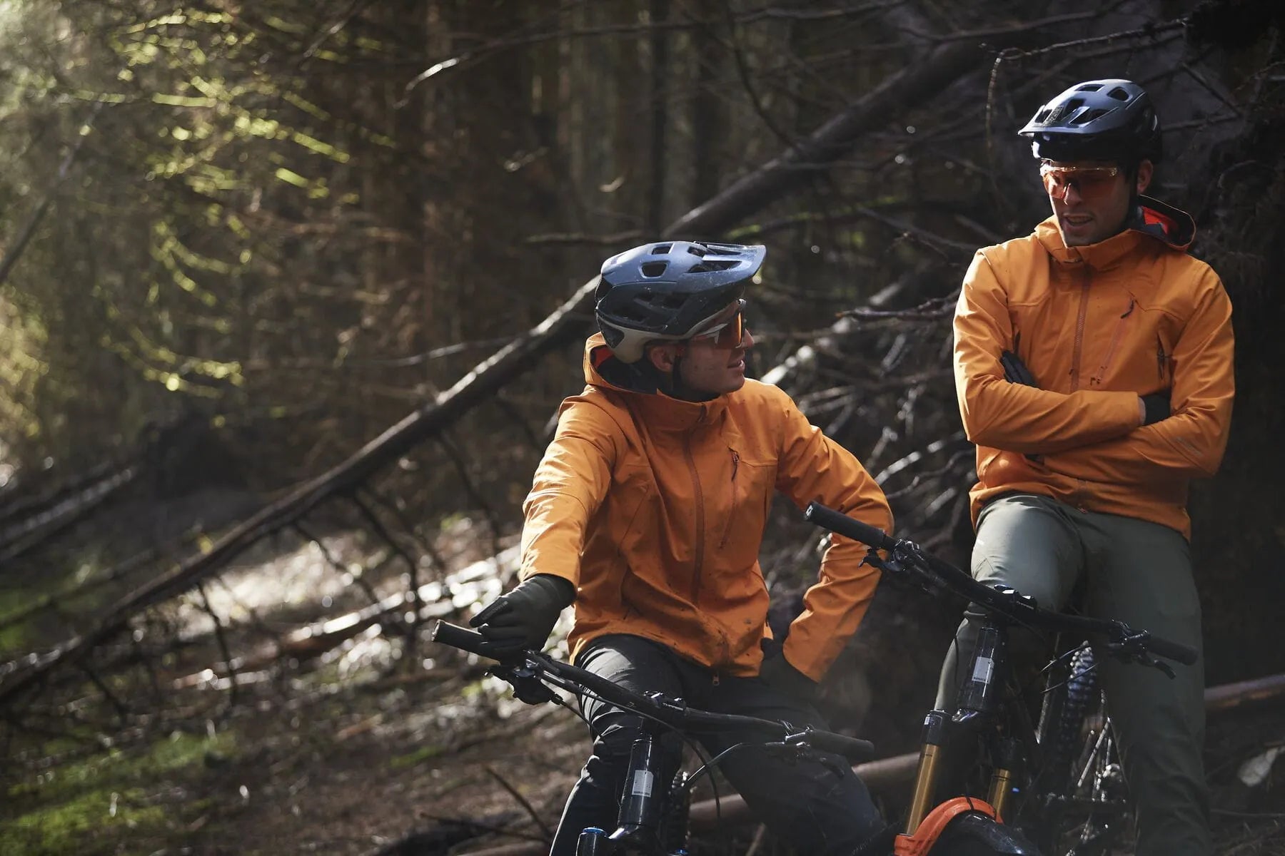 Madison DTE 3 Layer Men s Waterproof Jacket Mango Orange Slam69