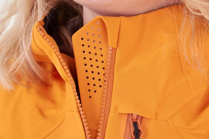 Madison DTE 3-Layer Women's Waterproof Jacket - Mango Orange