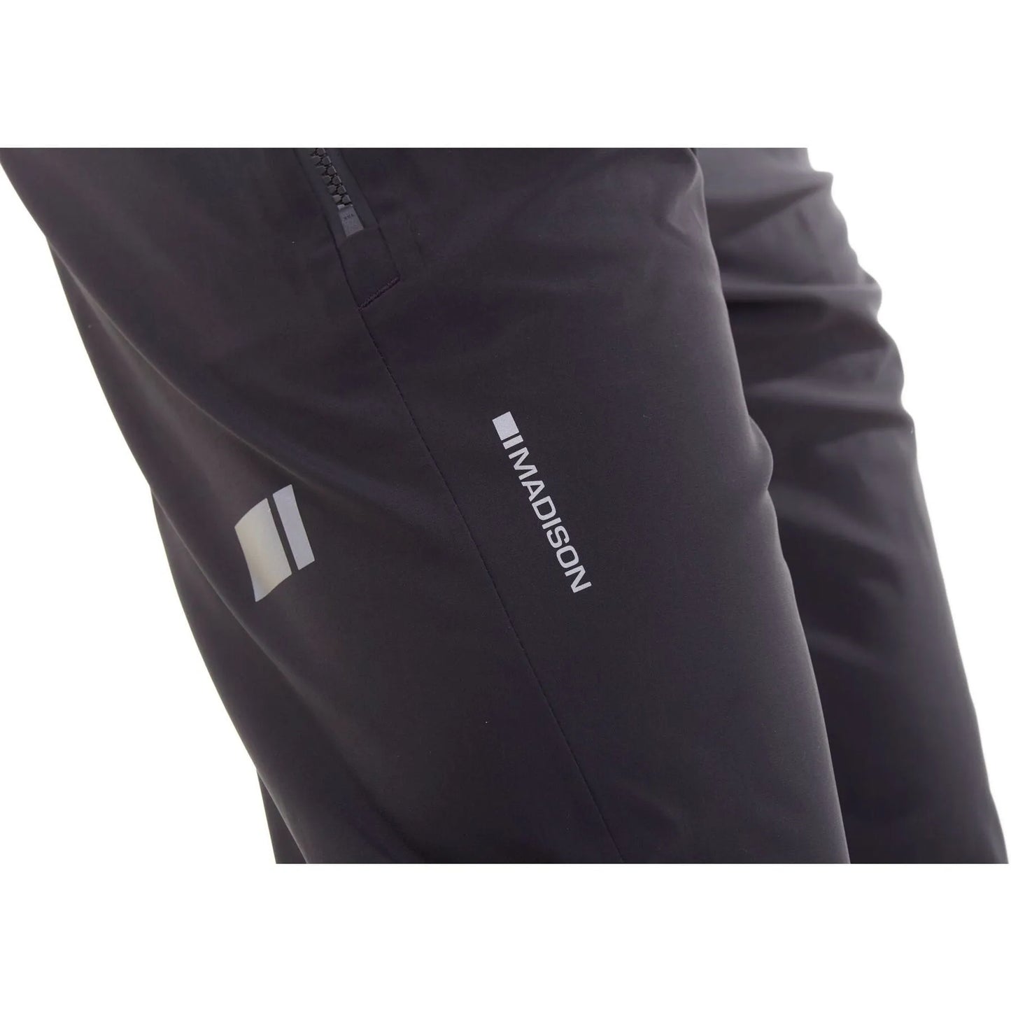Madison DTE 3-Layer Waterproof Dungaree Bib Trousers - Unisex / Black