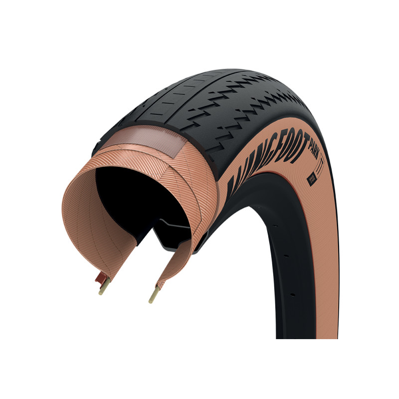 Goodyear Wingfoot Park Tube Tyre - 26 x 2.20 / Transparent Tan Wall