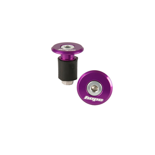 Hope Grip Doctor Bar Ends Pair - Purple