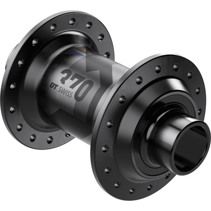 DT Swiss 370 Classic, front, 110 x 20 mm, 32 hole, black